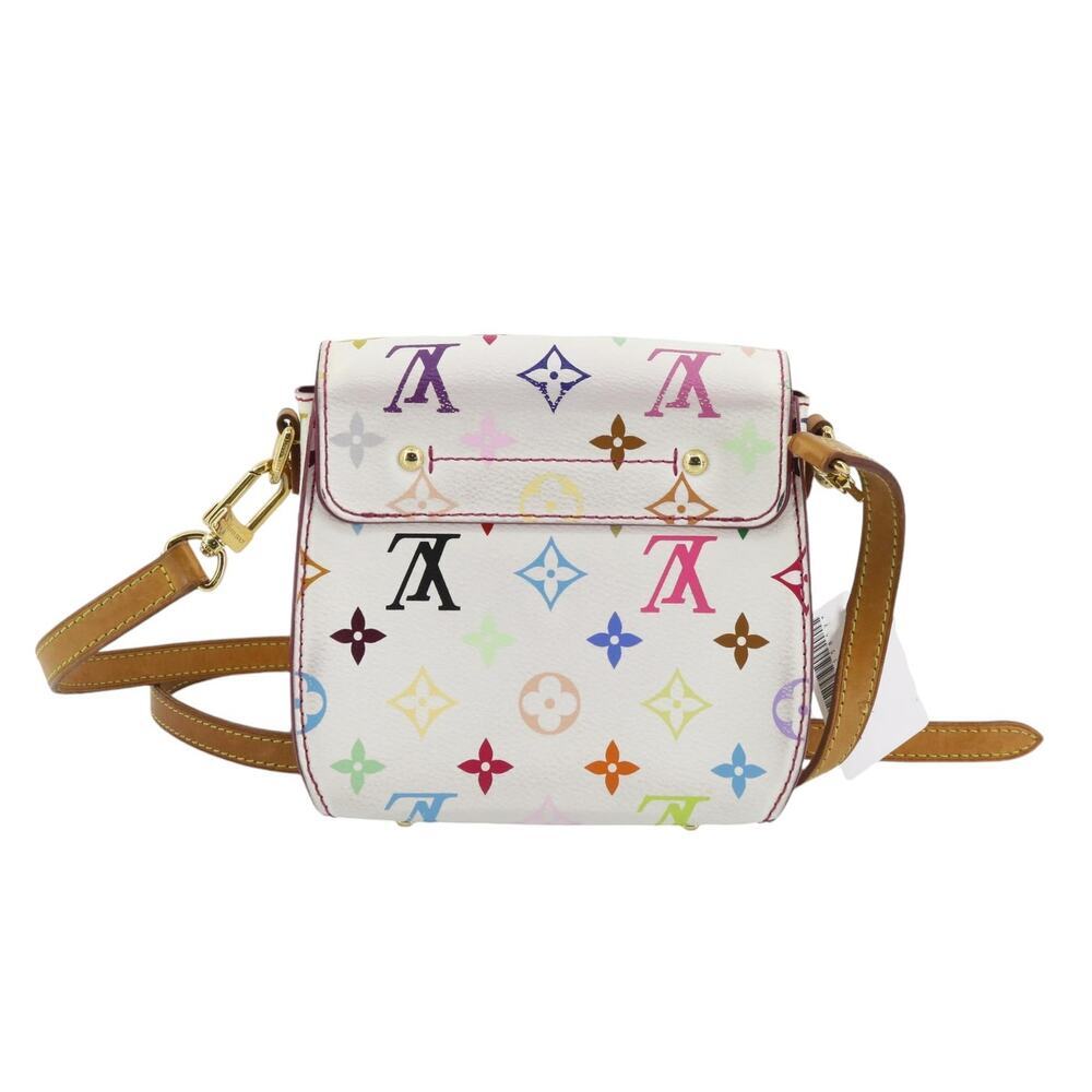 Louis Vuitton Multicolor Heartbreaker Bag Monogram Crossbody Vintage White LV - Picture 2 of 16
